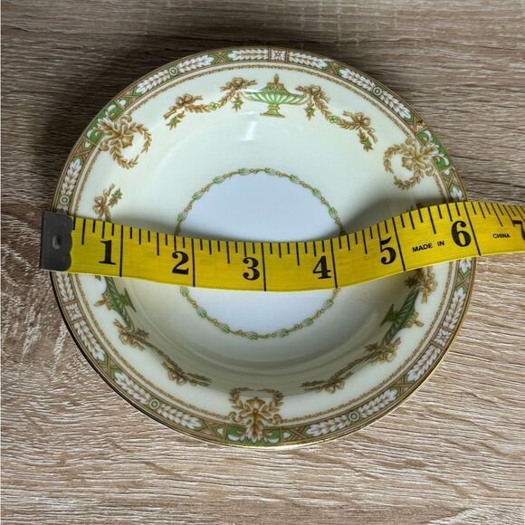 Vintage Lorento by Noritake Japan Lot Of Seven Rim Fruit /Dessert (Sauce) Bowl - Picture 4 of 8